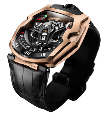 Urwerk Replica UR-210 Rose Gold watch